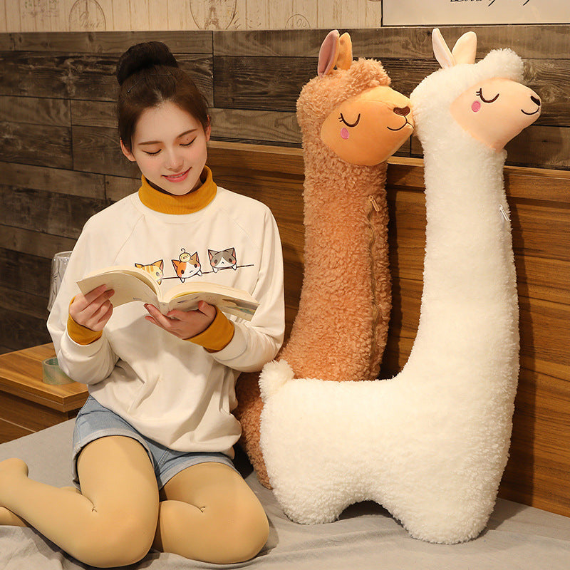 GIANT Alpaca Cuddle Plushie